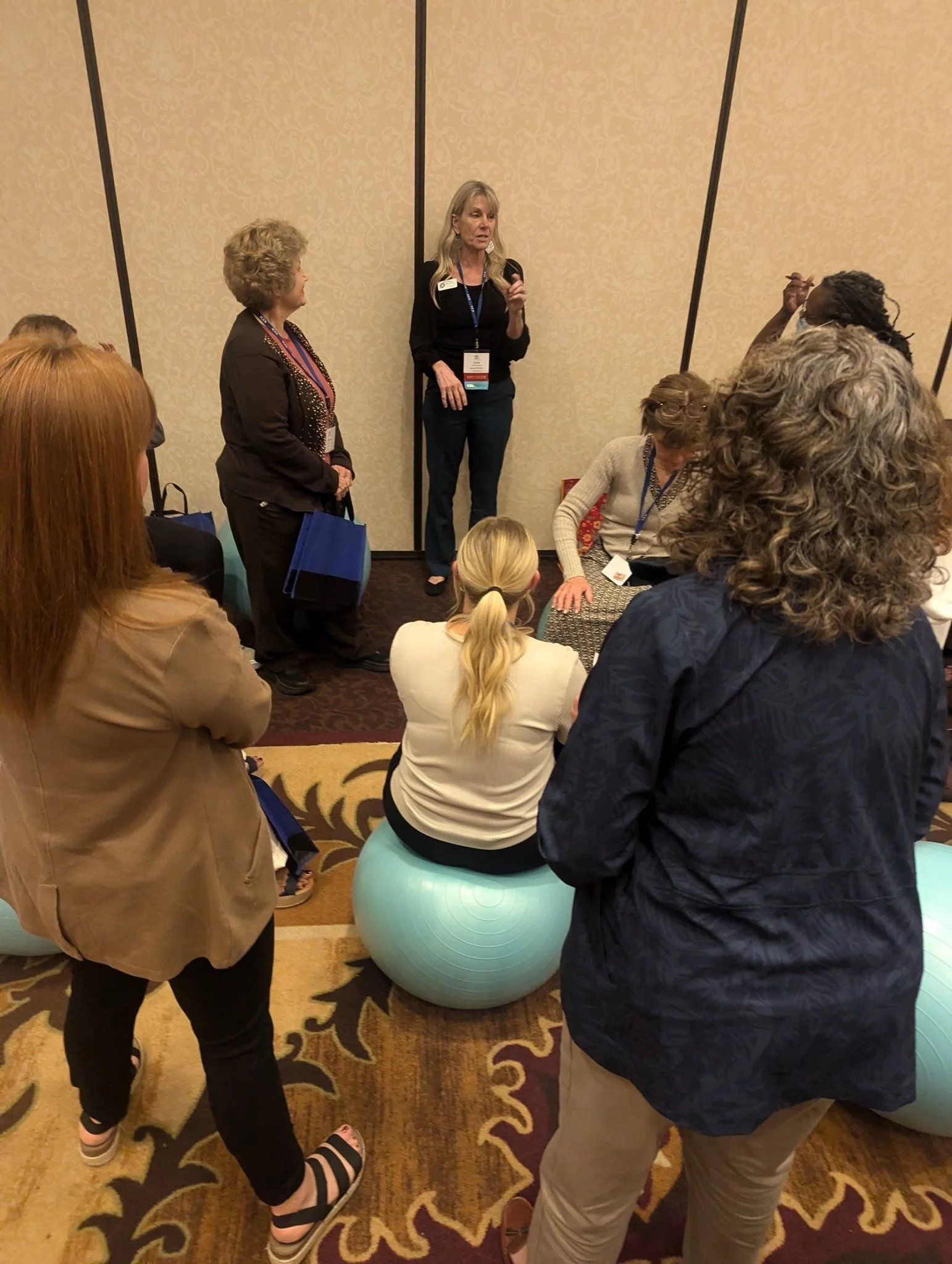 Small group session at the ICEA meeting