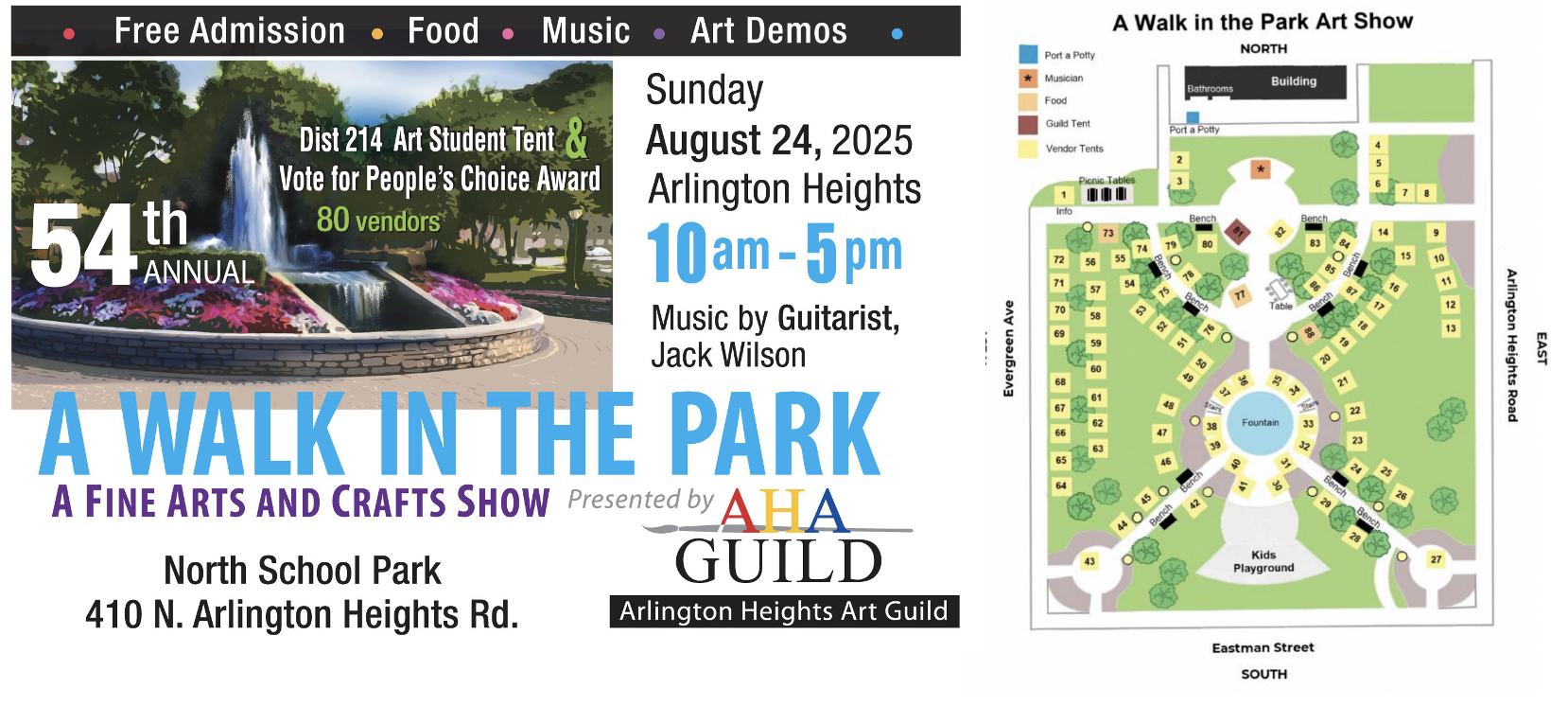 Walk in the Park, Arlington Heights