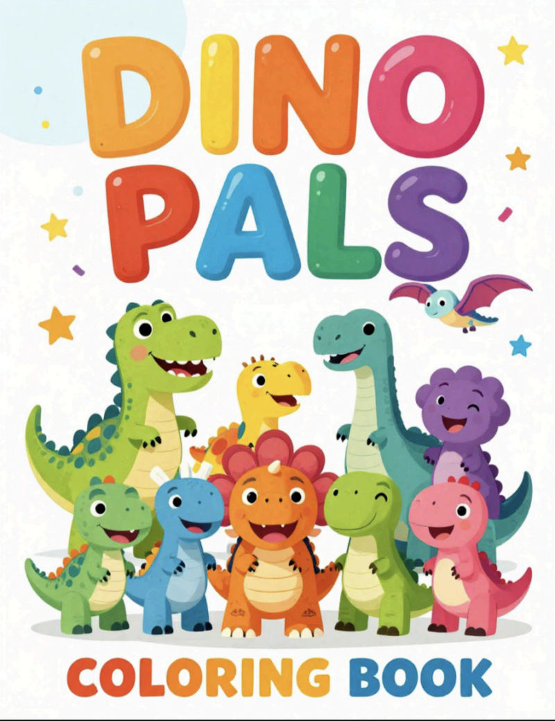 Dinosaur Coloring Book