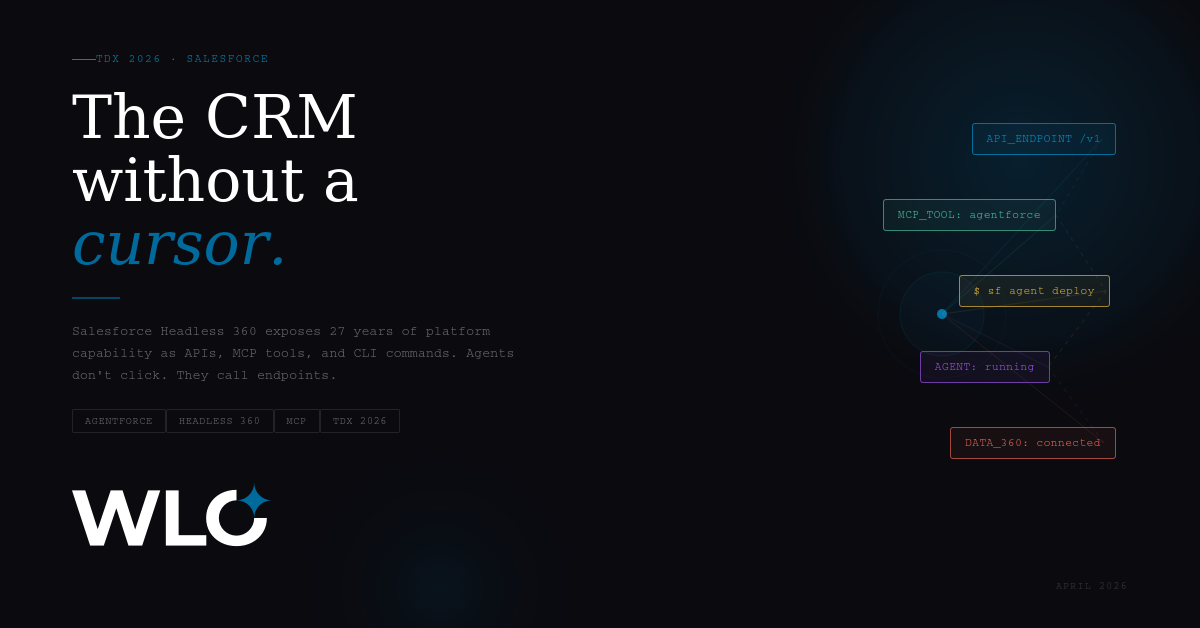 Salesforce just announced the end of the CRM as we know it. Here's what it means for you.