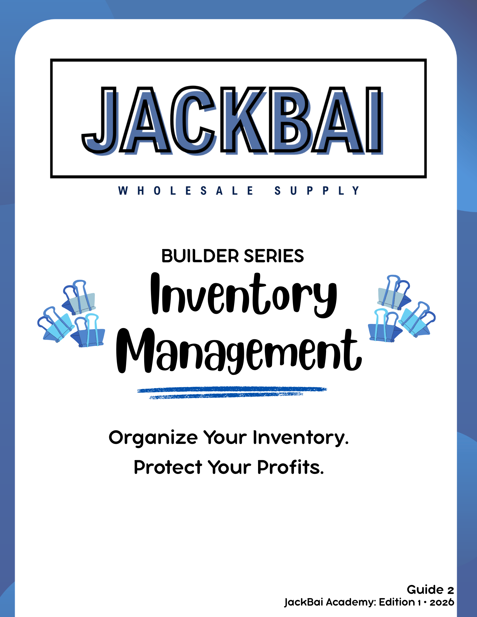 Inventory Management | Organize Your Inventory & Protect Your Profits