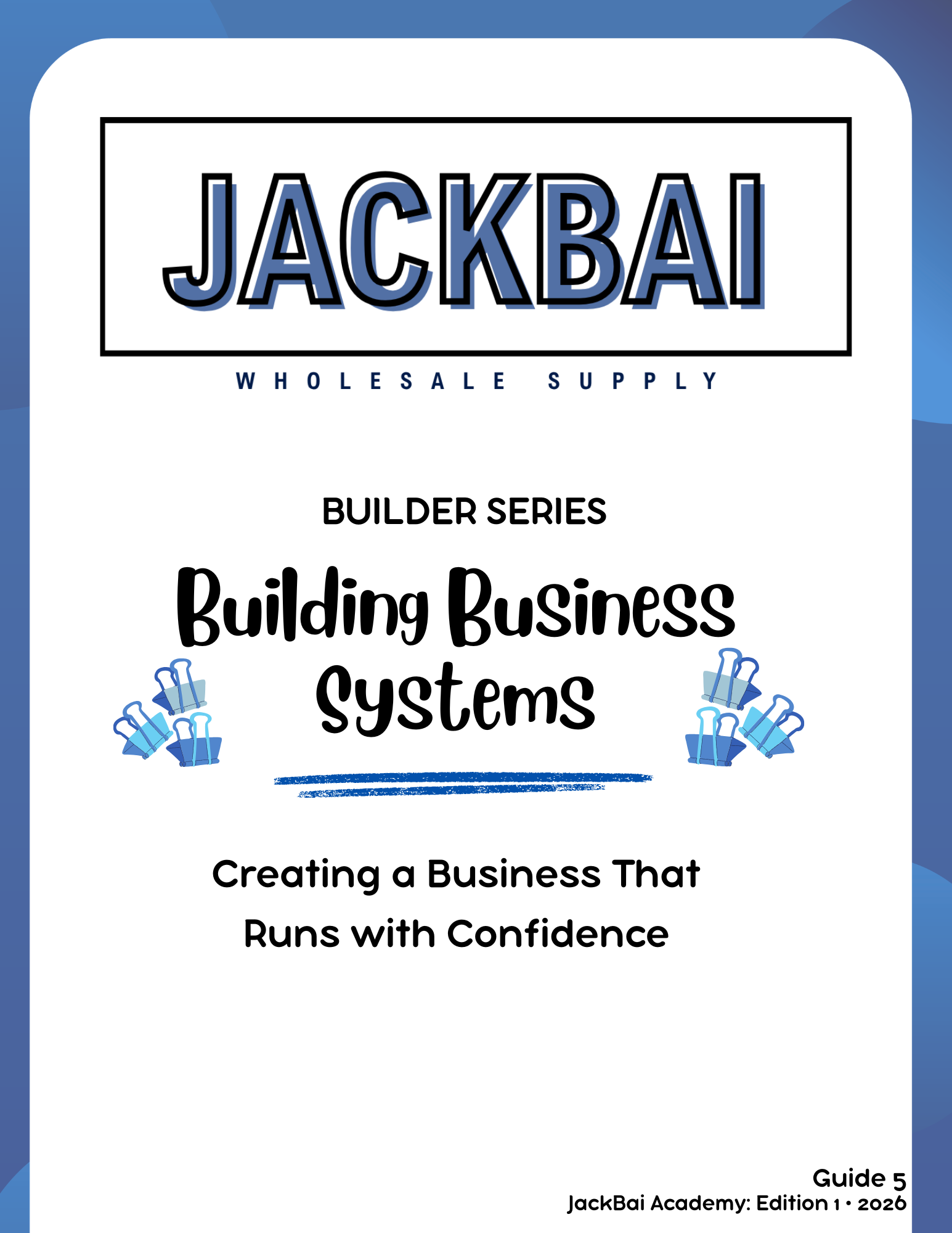 Building Business Systems | Create Repeatable Systems That Scale With Your Business