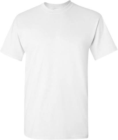 Gildan Heavy Cotton White T-Shirt