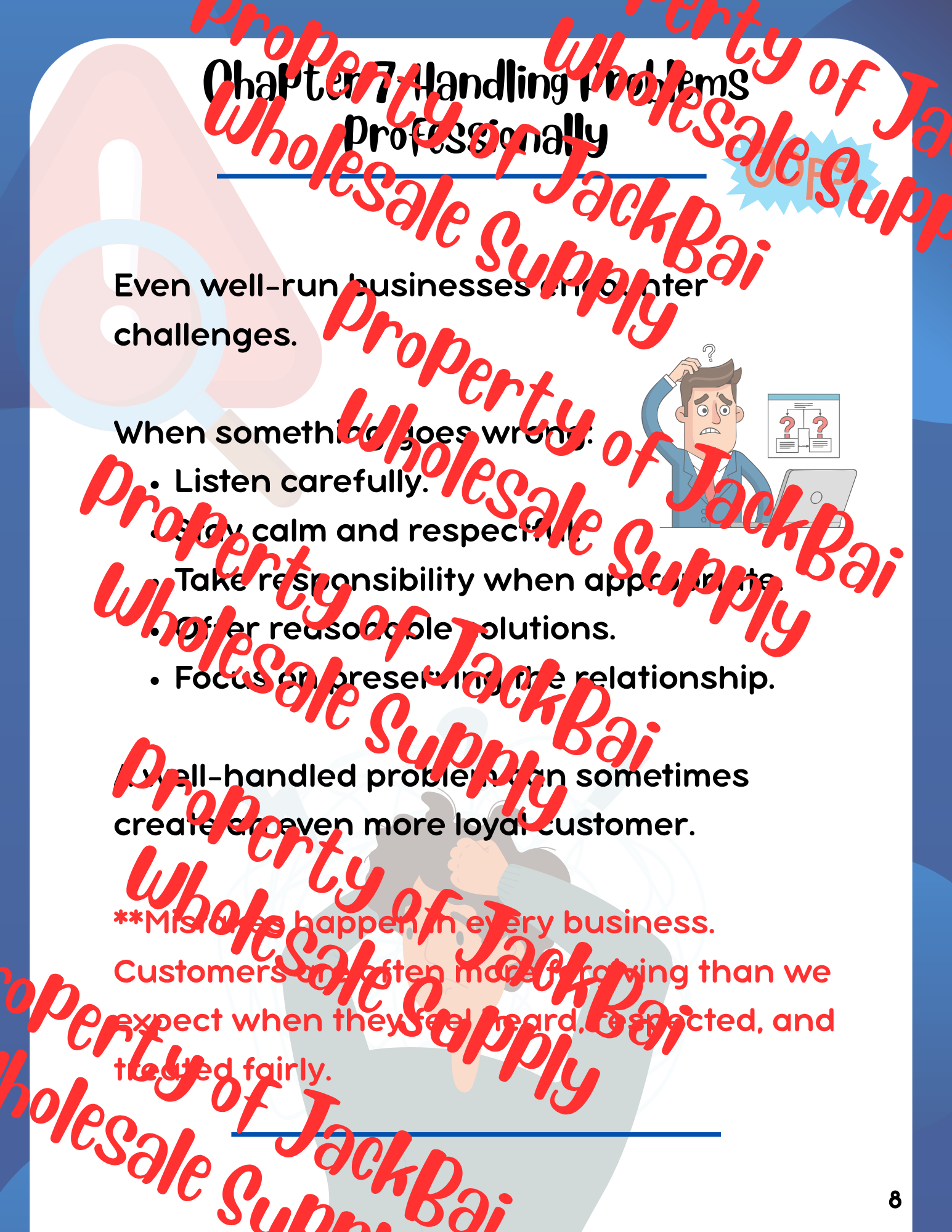 Chapter 7_ Handling Problems Professionally.png