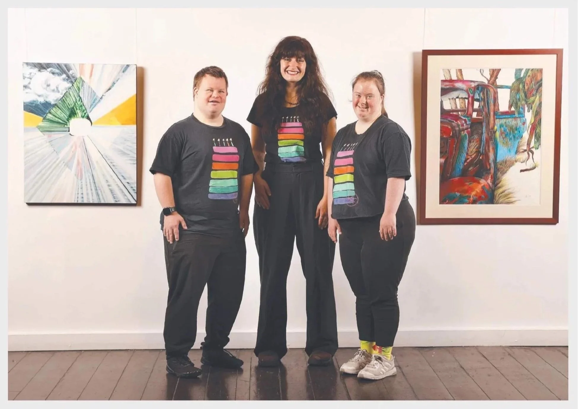 Hidden artists let art speak