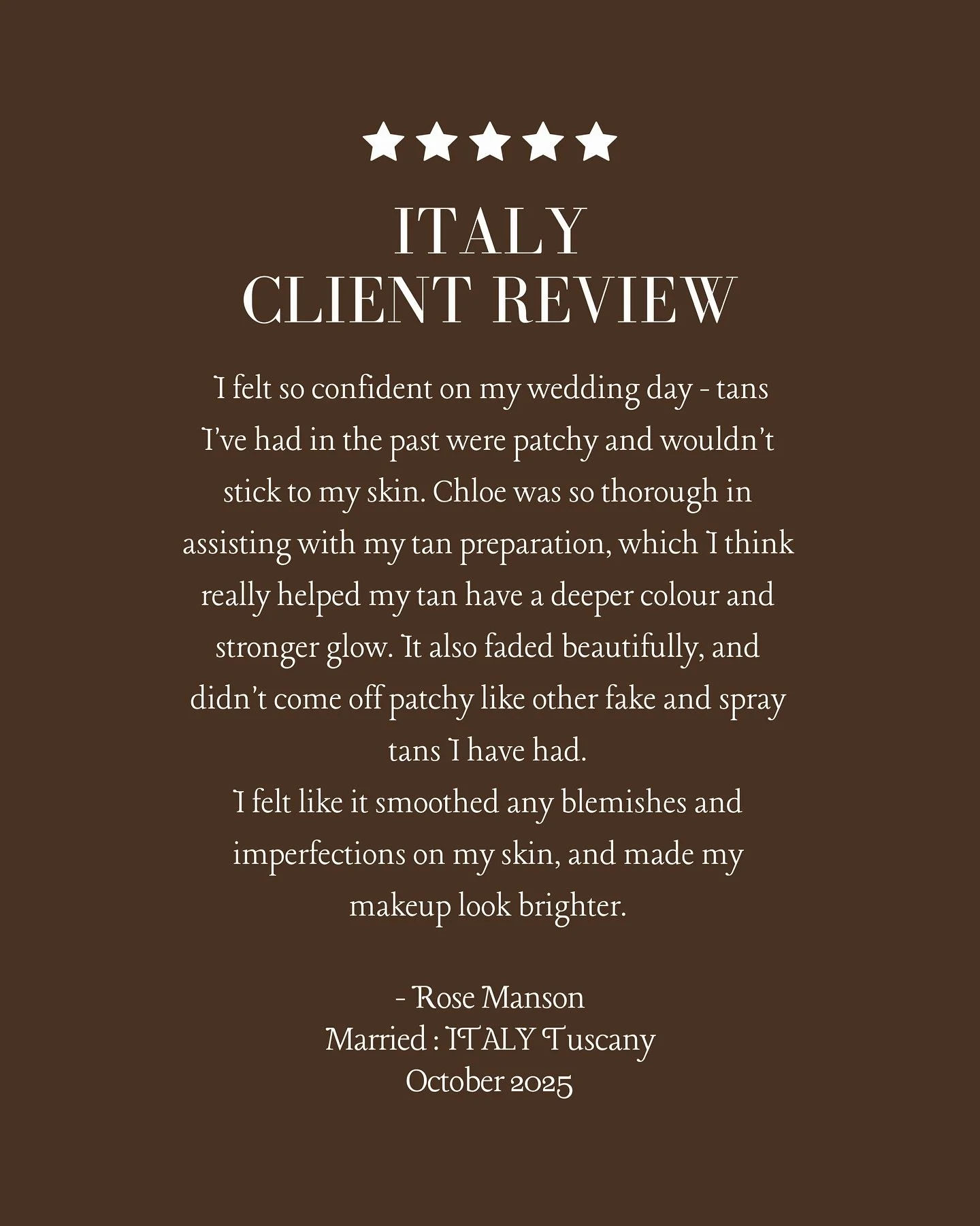 These reviews make the watching the Italian sunrise even more worth it 🤍

@rosemanson Bridal Makeup by @madelinebauciabridal placed flawlessly 
Bridesmaids makeup by @jacquibradfieldmakeup 
Bridesmaids hair by @brookelle.hair 
Captured so beautifull