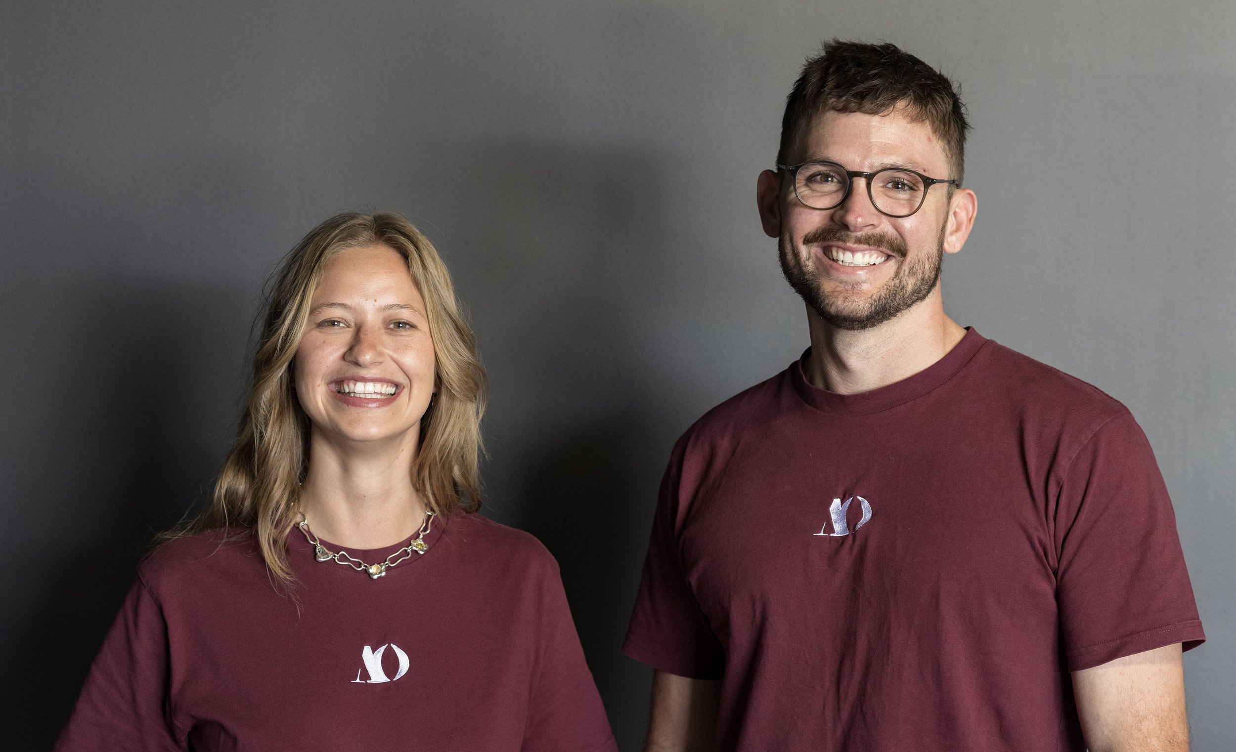 AO team and owners Millie White and Thom Adcock