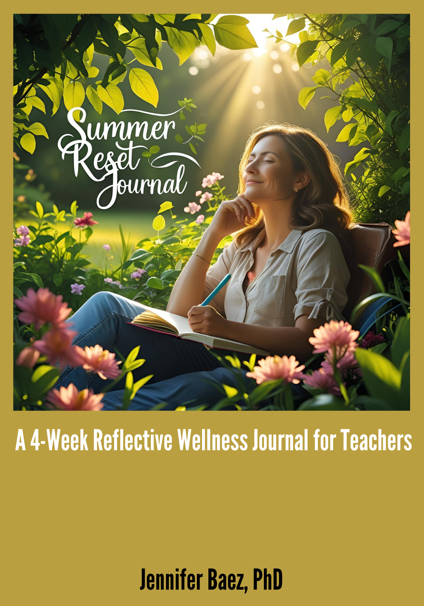 The Summer Reset: A 4- Week Reflective Wellness Journal for Teachers