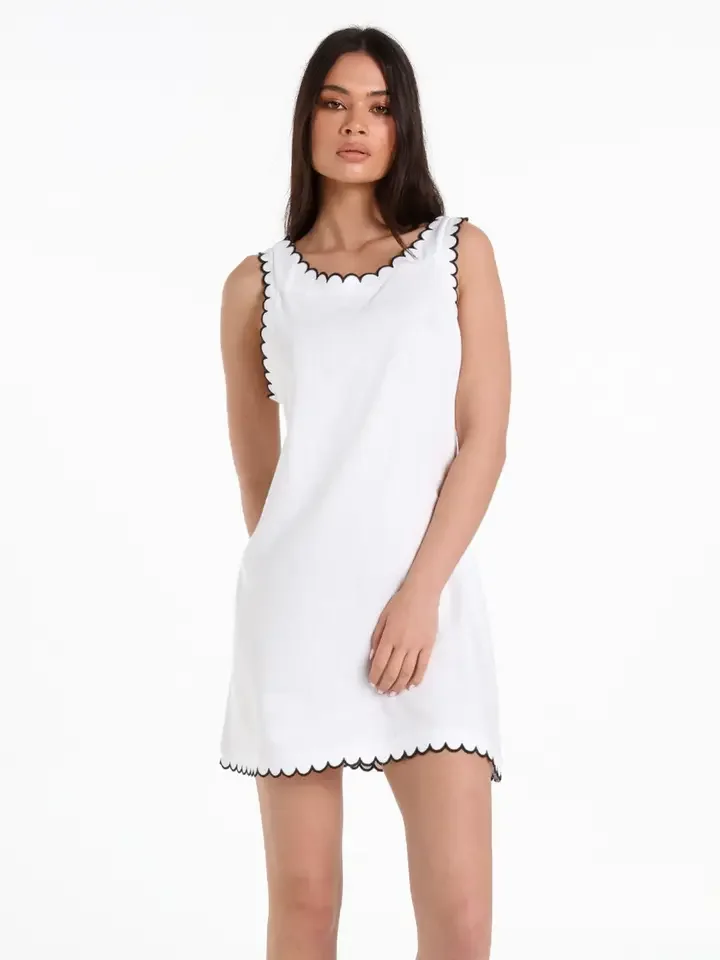 Tamsyn Mini Dress- White