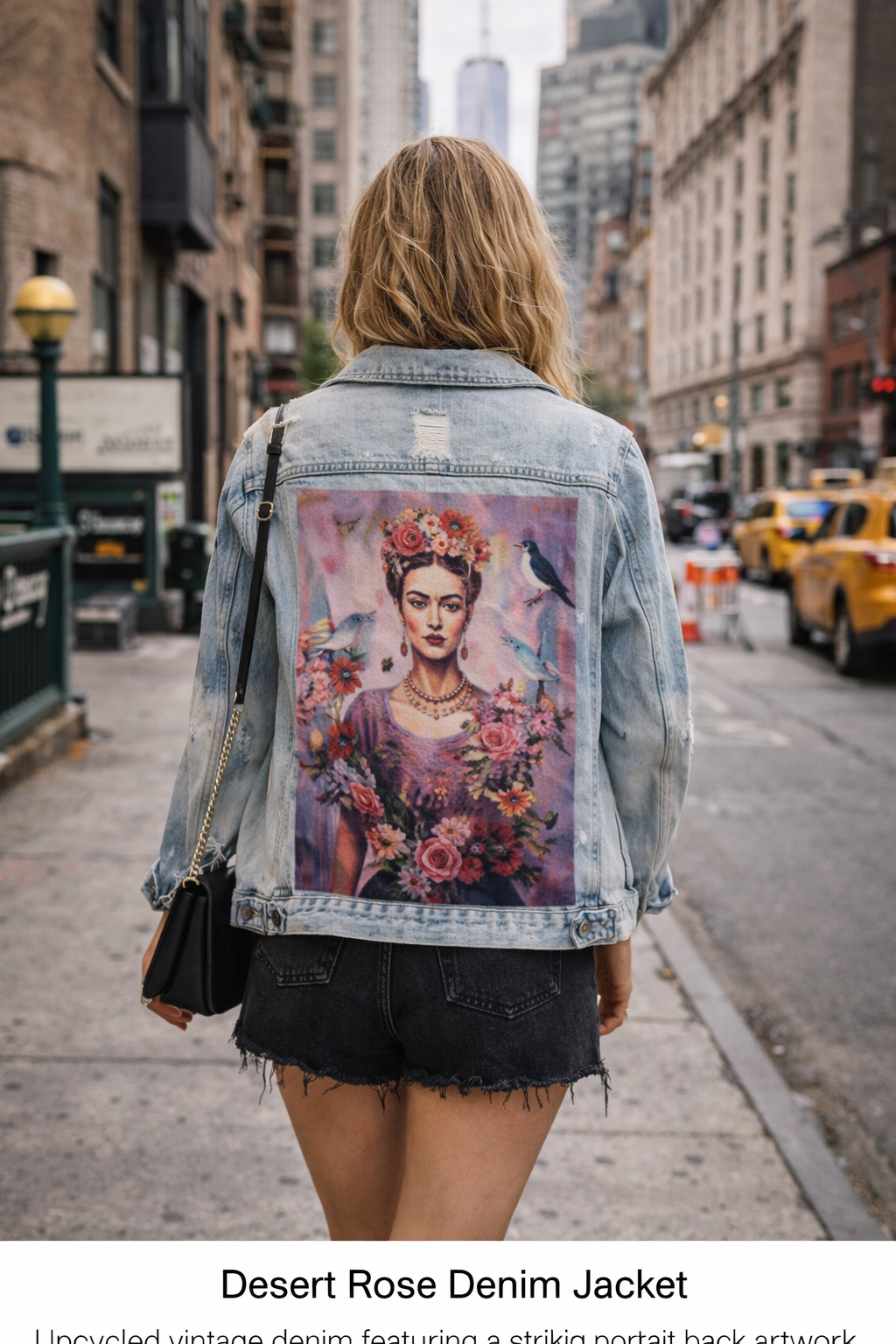 Frida Kahlo Denim Jacket