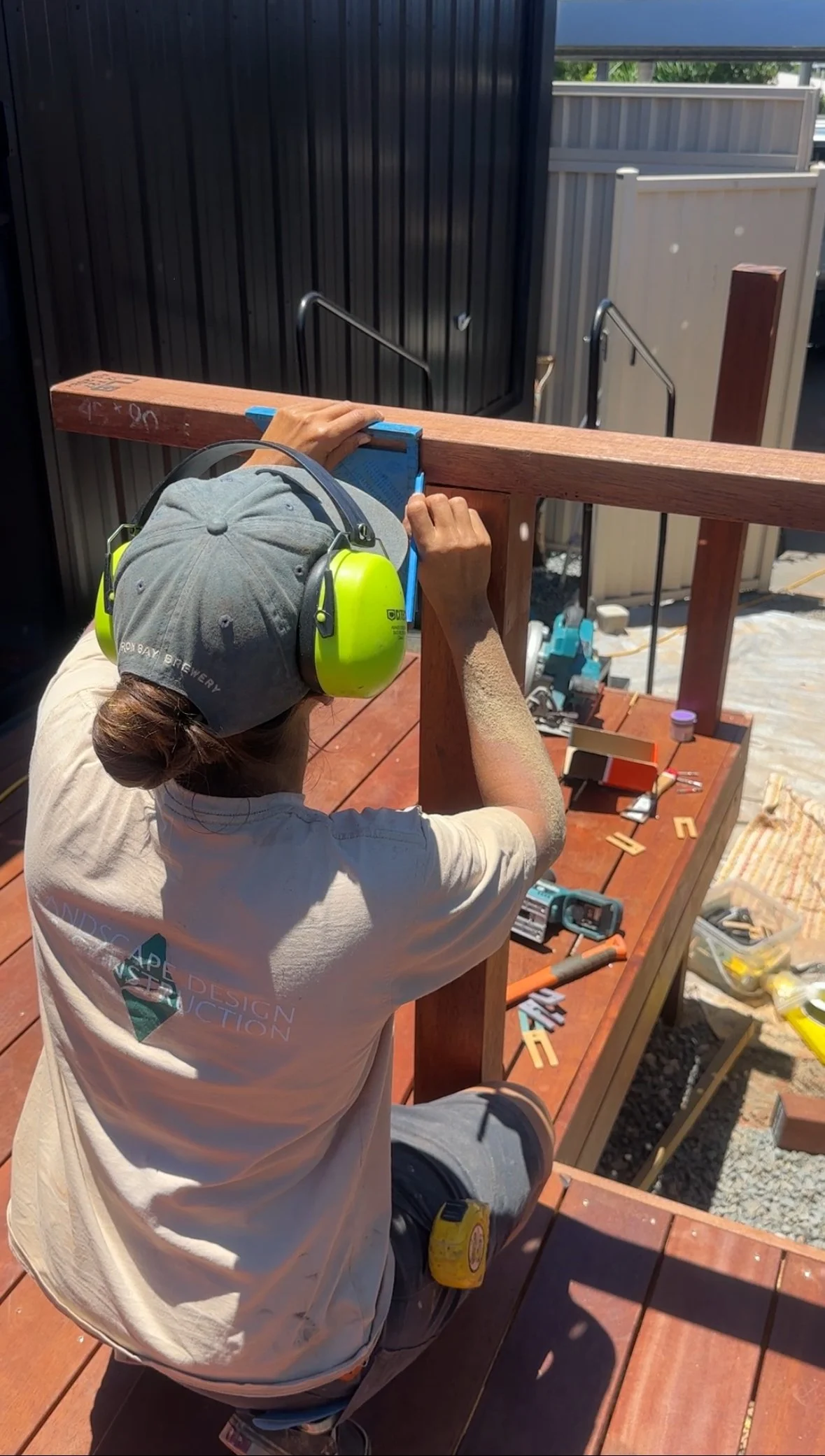 Custom pergola carpentry in Pacific Pines Gold Coast