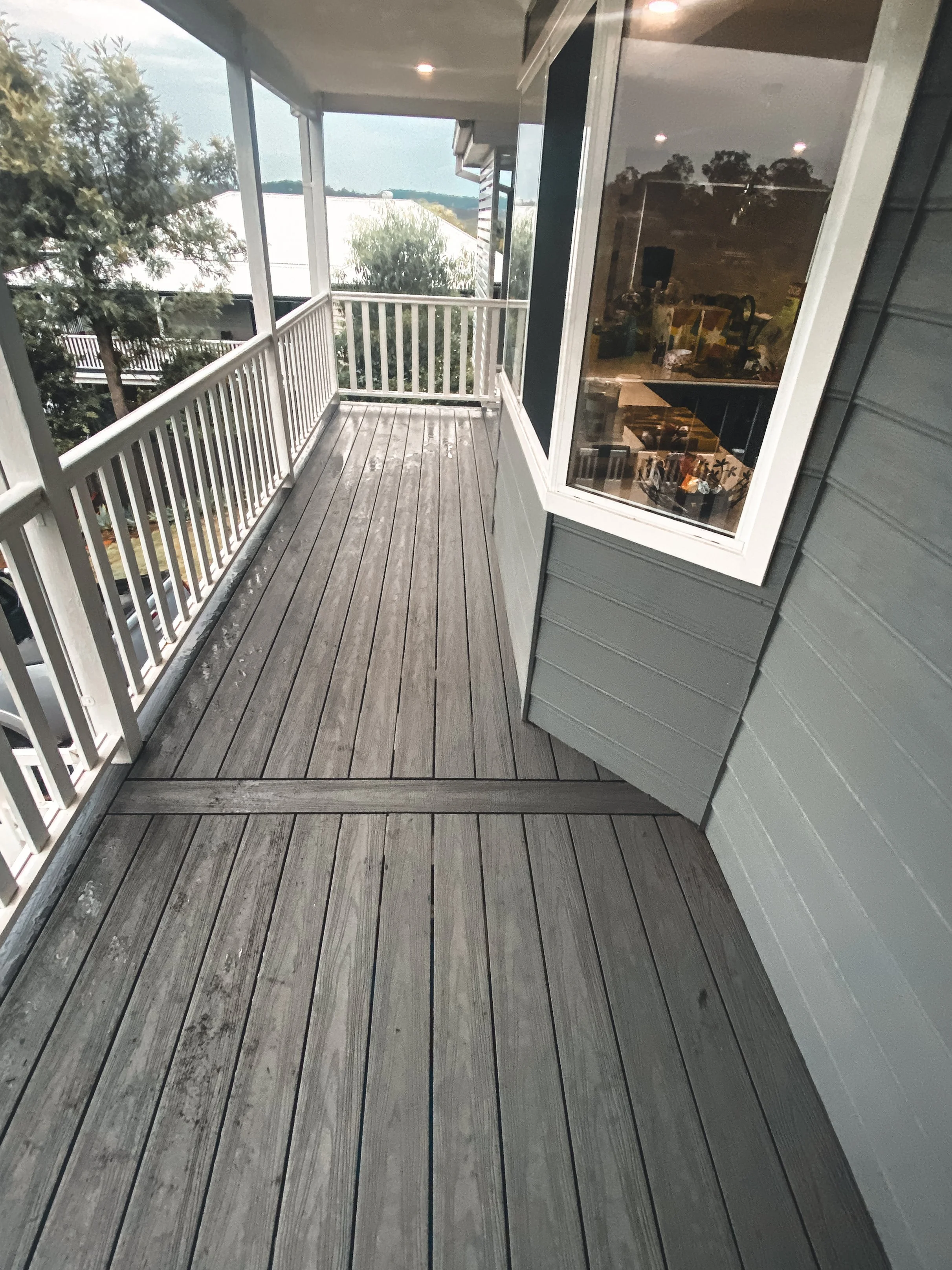Composite decking for backyard in Helensvale Gold Coast