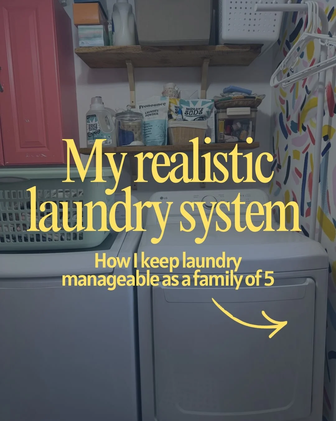 Laundry is one of those things that is never really &ldquo;done&rdquo; when you have kids (and let&rsquo;s be honest&hellip; a husband too 🫣😂)

There is always something&hellip; clothes, pajamas, towels, sheets, sports clothes, play clothes.

And i