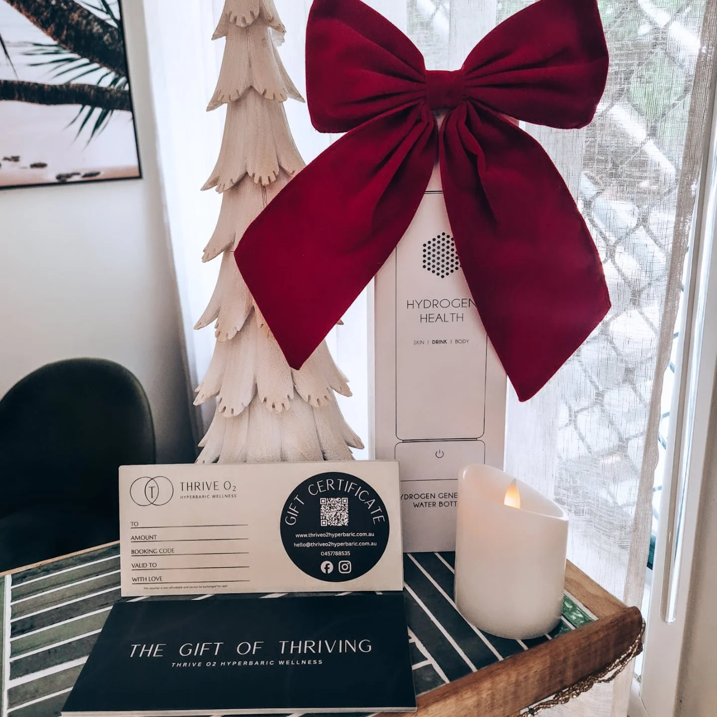 ✨&nbsp;Gift Vouchers now available in-store&nbsp;✨

Give the gift of wellness!
Online vouchers still available via the website (link in bio) or if you want that extra special touch physical vouchers now available for in store collection at Thrive O₂ 