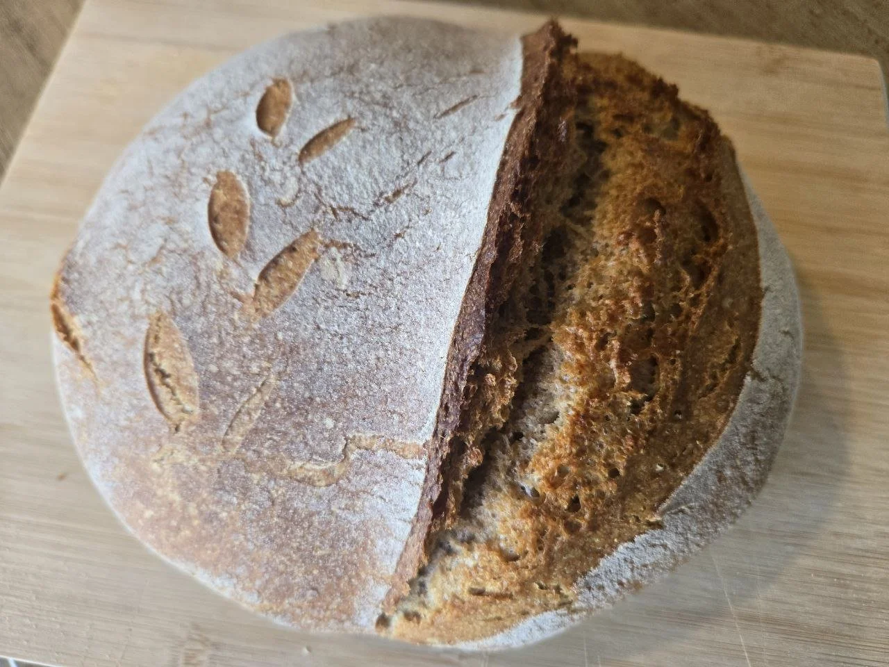 Whole Wheat Spelt Sourdough