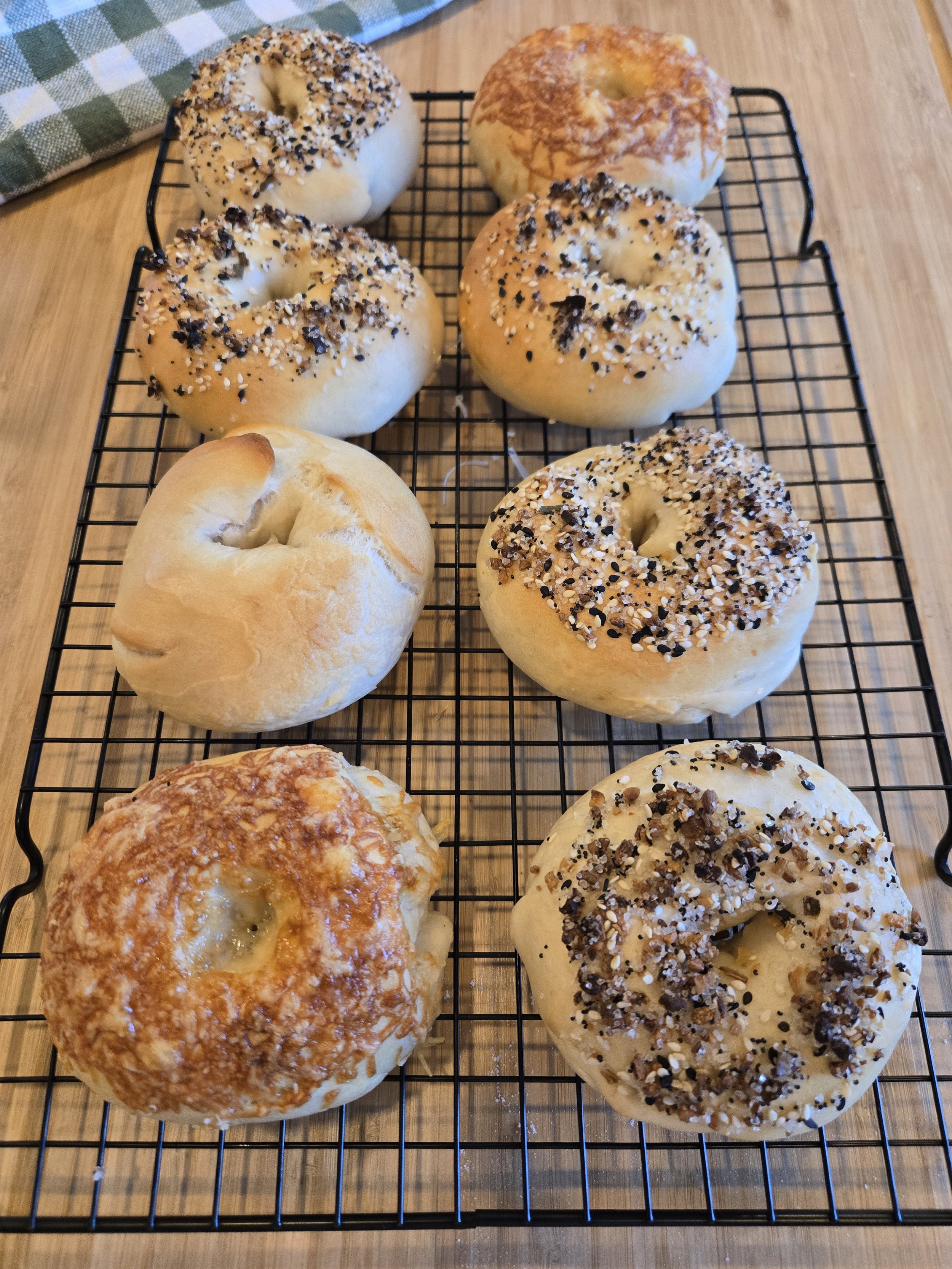 Sourdough Bagels