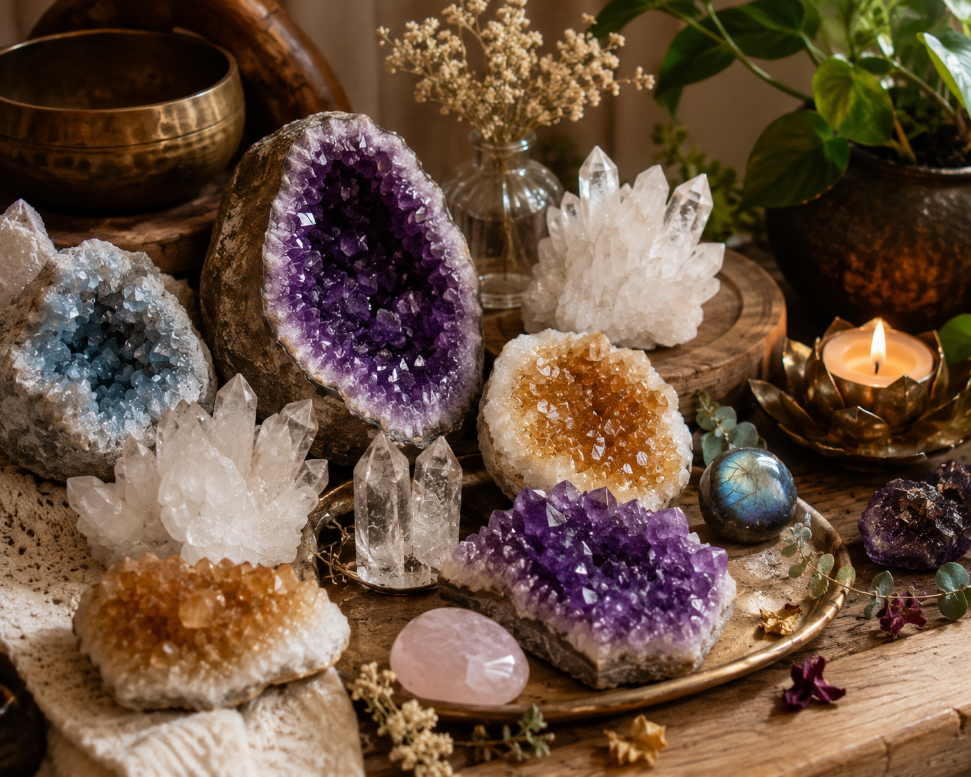 Cómo Trabajamos con los Cristales y Minerales
