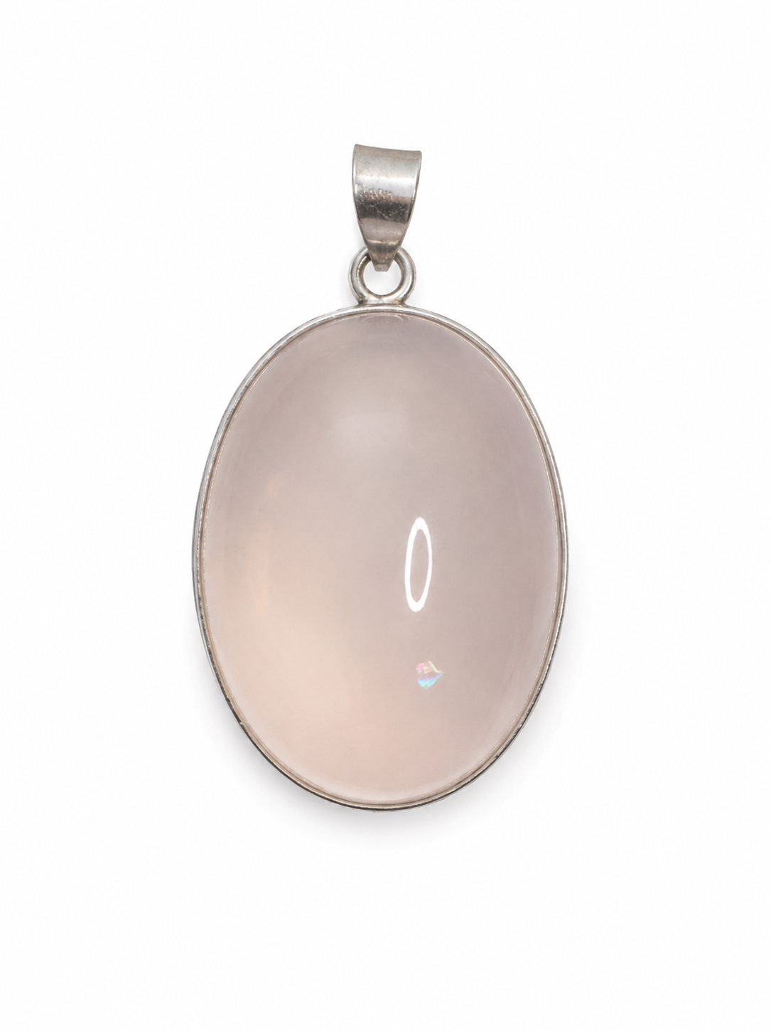 Colgante de Cuarzo Rosa de Brasil