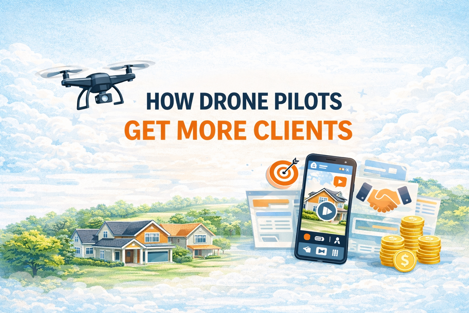 How Drone Pilots Can Get More Clients: A Simple Four Step Game Plan