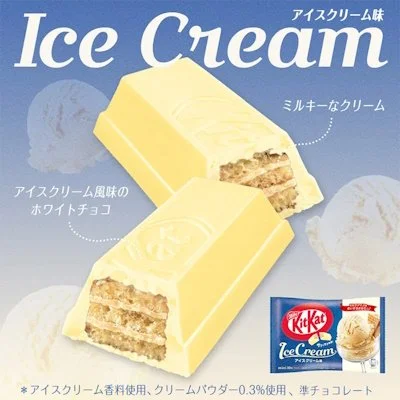 Kit Kat Milky Ice Cream Flavor Mini Bars