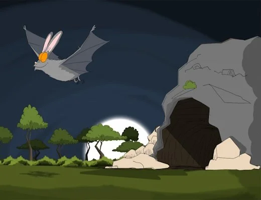 Why the Bat Flies by Night