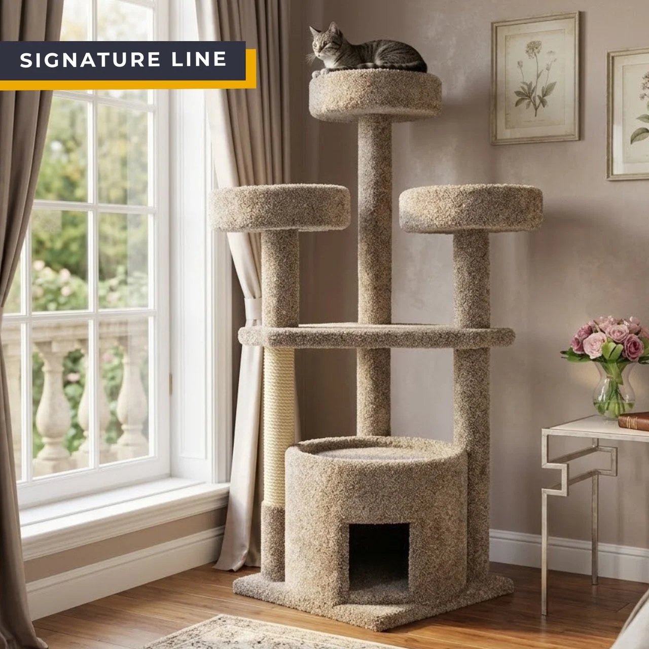 Cat's Choice Large Breed Cat Condo Tower