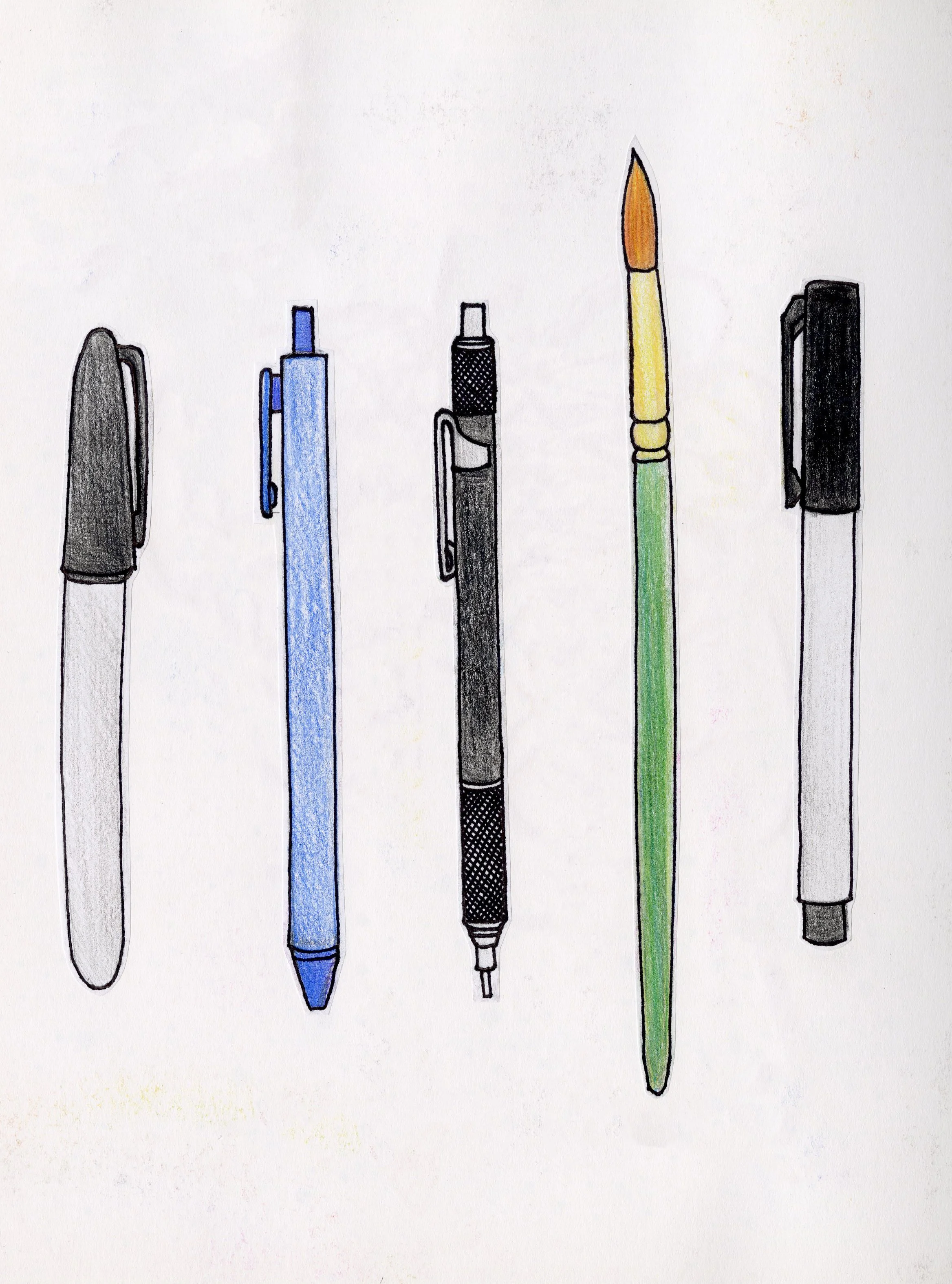 Tools I used to draw