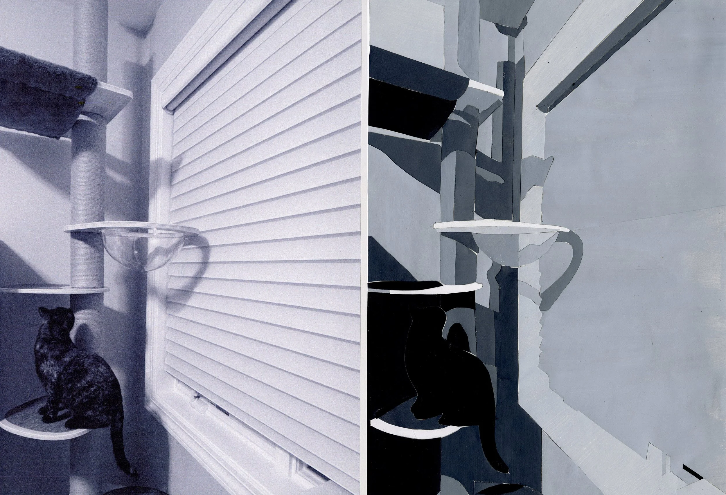 Monocolor collage