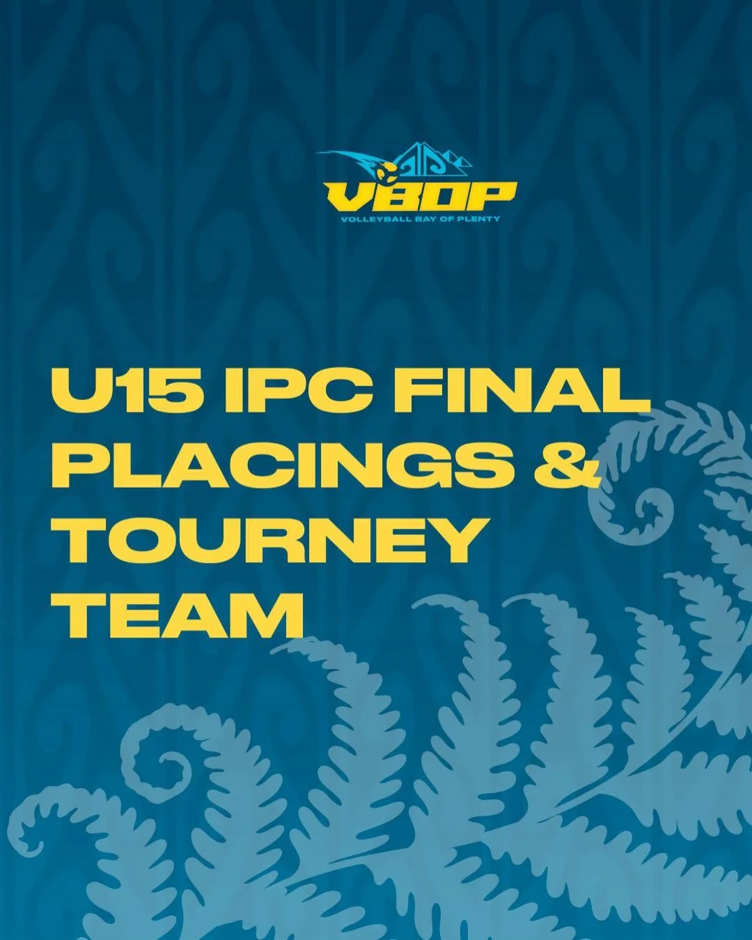 💙💛 🏐 U15 IPC 2025 🏐 💛💙

What an absolutely incredible finish to the U15 IPC Tournament! 🔥 Our VBOP players brought unmatched energy, determination, and heart to every match, and truly represented the Bay with pride and passion. Here&rsquo;s ho