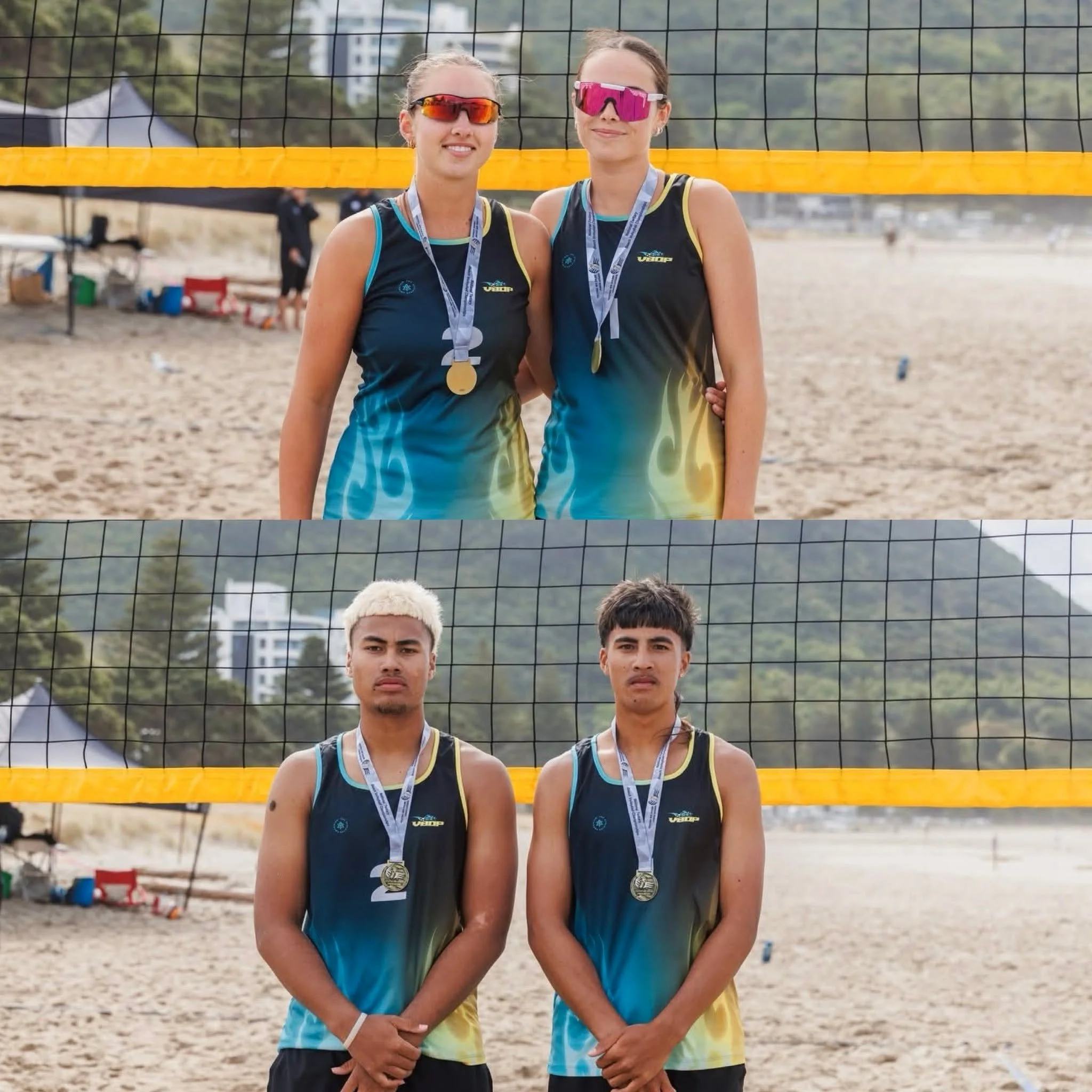 IPC Medalists!

Congratulations to our 4 BOP teams who took home medals at U17 and U19 IPC beach last week! 

A special mention to Piki and Isla, and Cohen and Cruize for winning the U19 Girls and U19 Boys divisions!

Te Awa and Cameron came 2nd and 