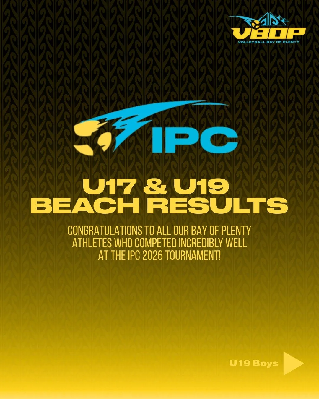 Congratulations to all of our BOP athletes who competed at Beach IPC! All of our teams did their region proud, and it was a great tournament all around. 🩵💛