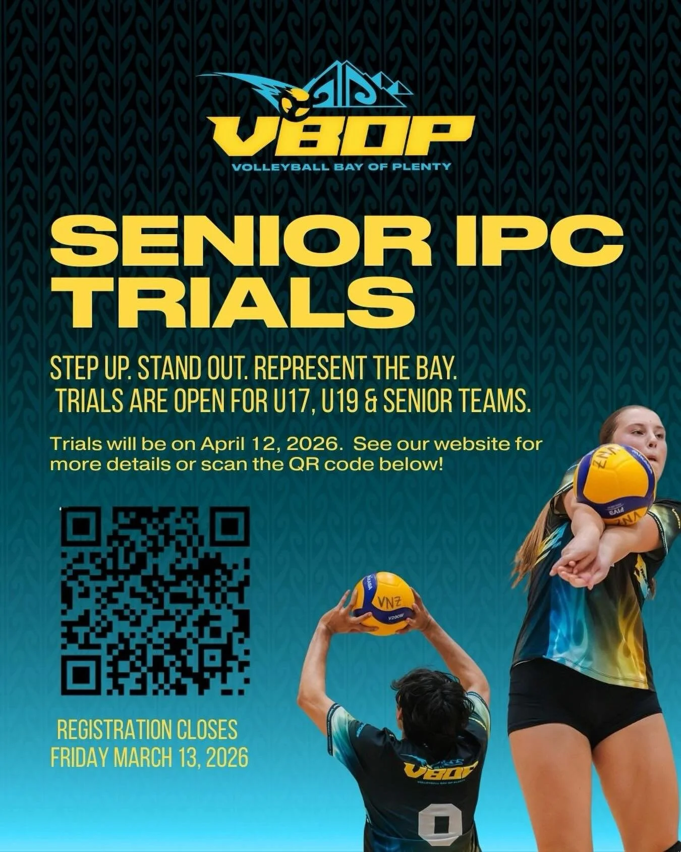 🏐 5 days left - have you registered for VBOP IPC trials yet?

Think you&rsquo;ve got what it takes to play at the next level? It&rsquo;s time to step up.

Teams VBOP will be putting together: ▪️ U17 A &amp; Development (Boys &amp; Girls) ▪️ U19 A &a