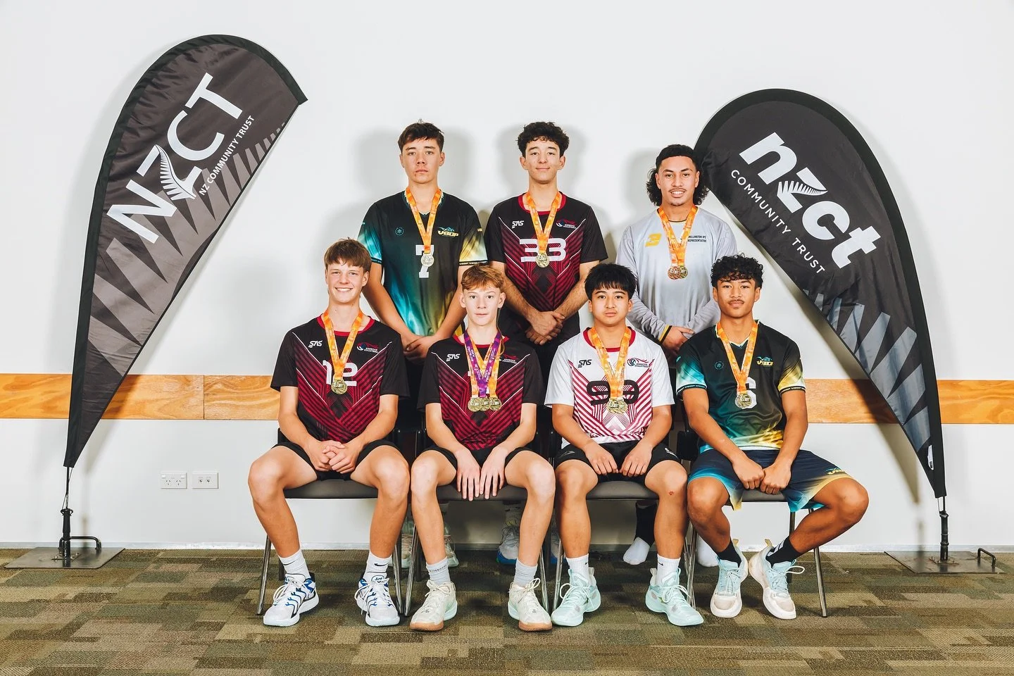 U17 Men's Tournament Team - William Takai and Iosua Te Whetu-Lomi
