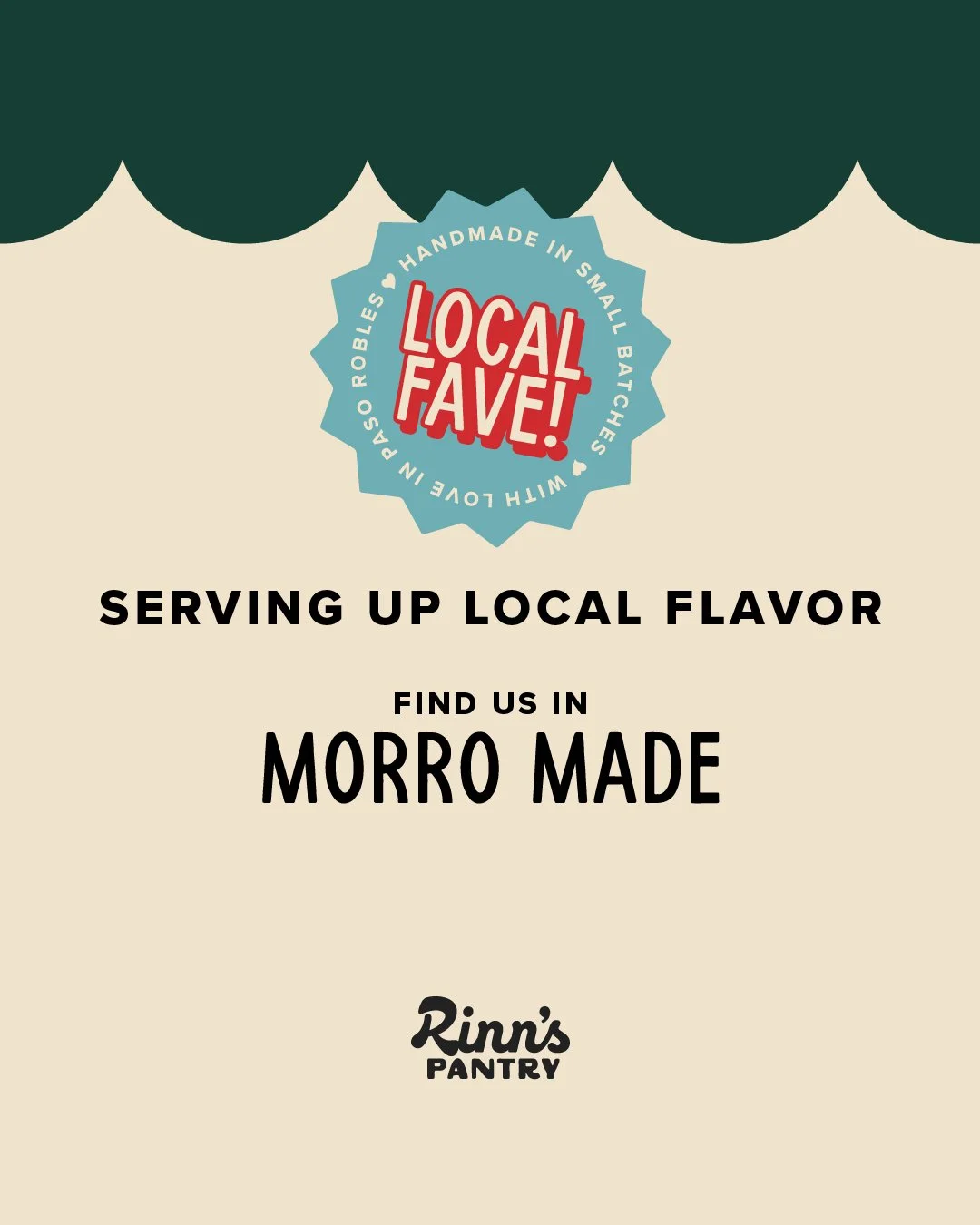 IN STOCK NOW! 
#RinnsPantry #PasoRoblesMade #SupportLocalMakers #MadeInPaso #SmallBatchBigFlavor #EatLocalCalifornia #PantryGoals #SeasonWithRinns #FlavorFirst #ShopSmall