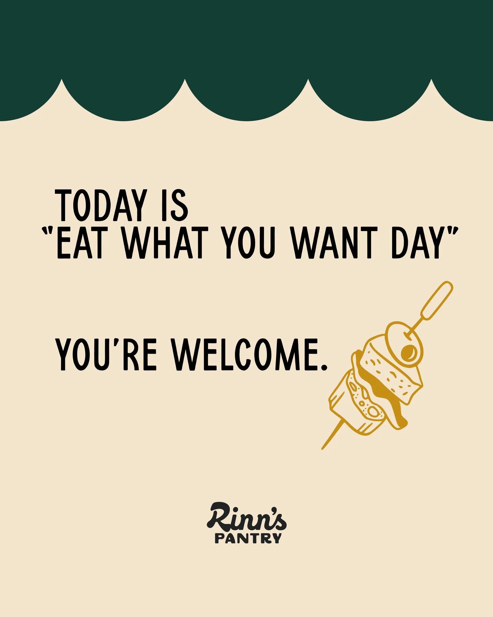 This week doesn&rsquo;t count.

#RinnsPantry #SeasonWithRinns #SpiceUpYourLife #KitchenInspo #EverydayGourmet #SimpleDelicious #TasteTheDifference #FoodieFinds #PantryGoals #FreeShipping #StockingStufferIdeas