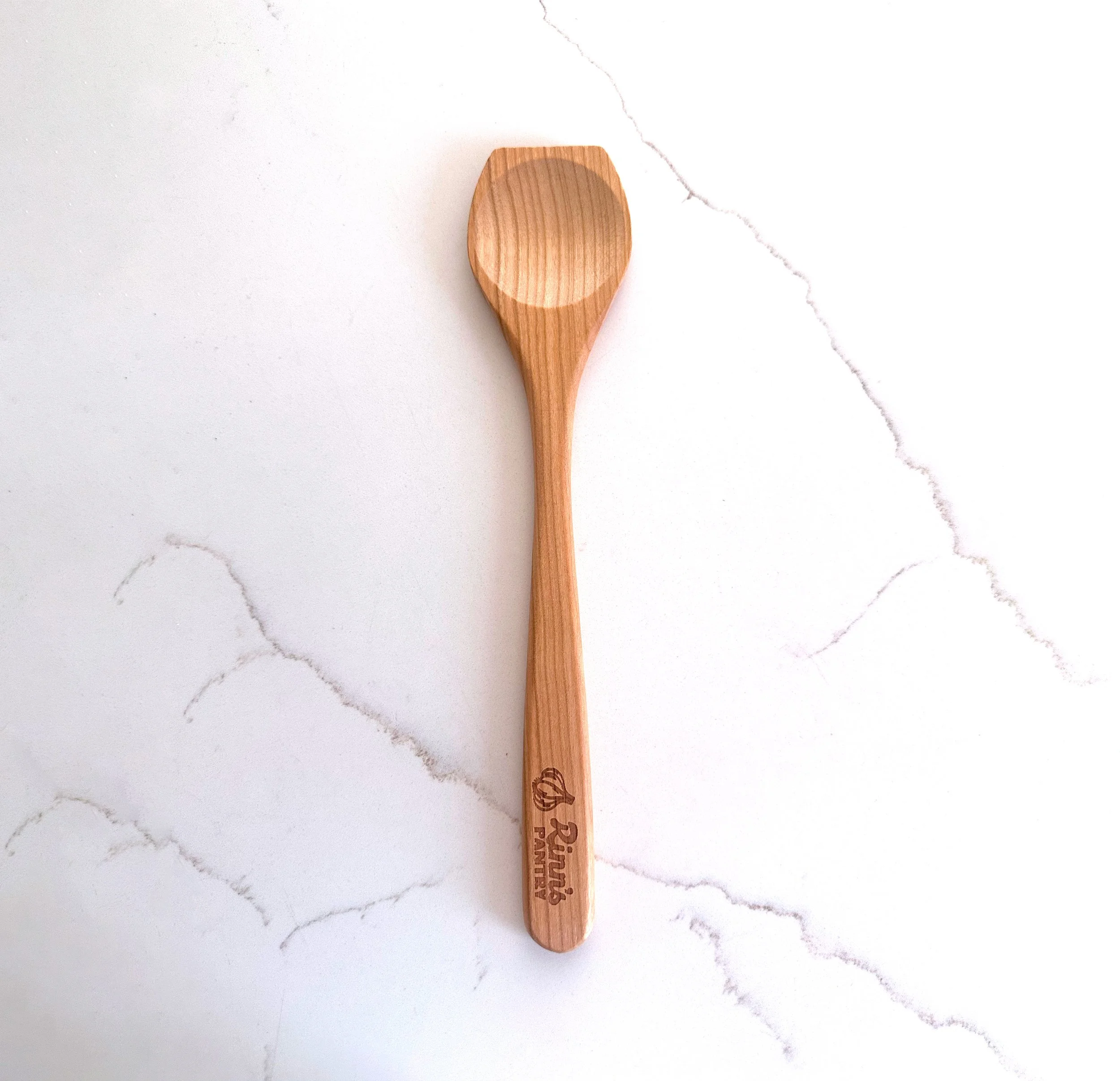 Pan Handler Wooden Scraper Spoon