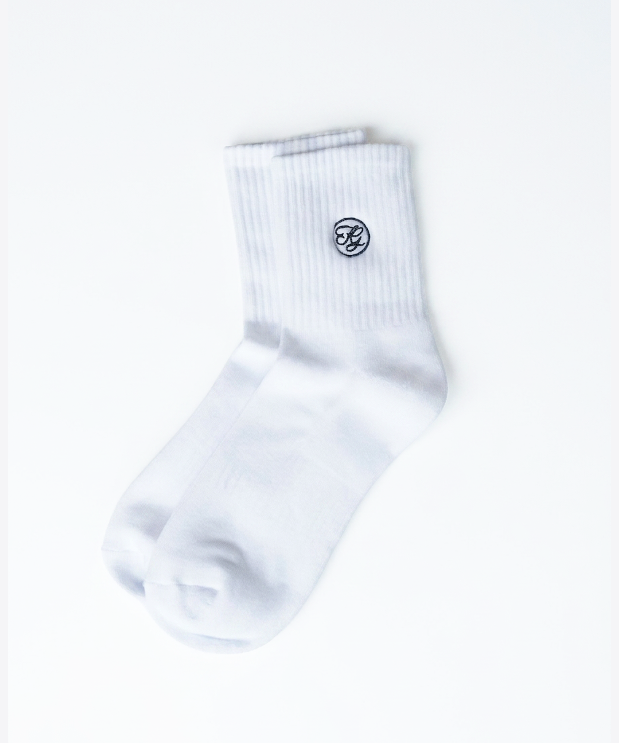 Mini Crew Monogram Socks