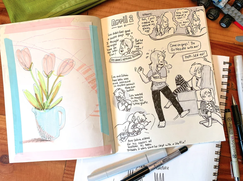 November Sketch & Soul - Small Stories, Big Heart: A Comic Strip Workshop