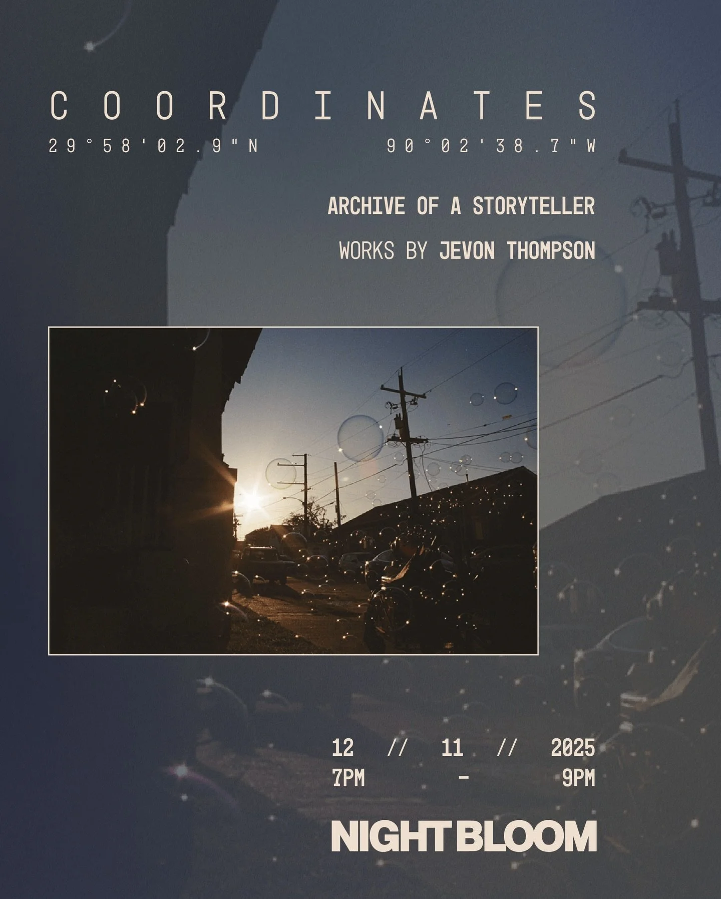 Join us on Thursday, December 11th as we welcome @rqaway as our newest Artist in Residence at NightBloom. We&rsquo;ll be hosting the first public display of his photography at his debut opening. 

Join us as we celebrate community and the creative sp