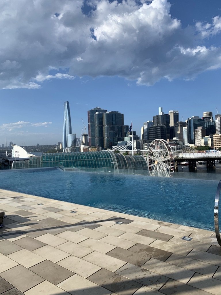 Sofitel infinity pool