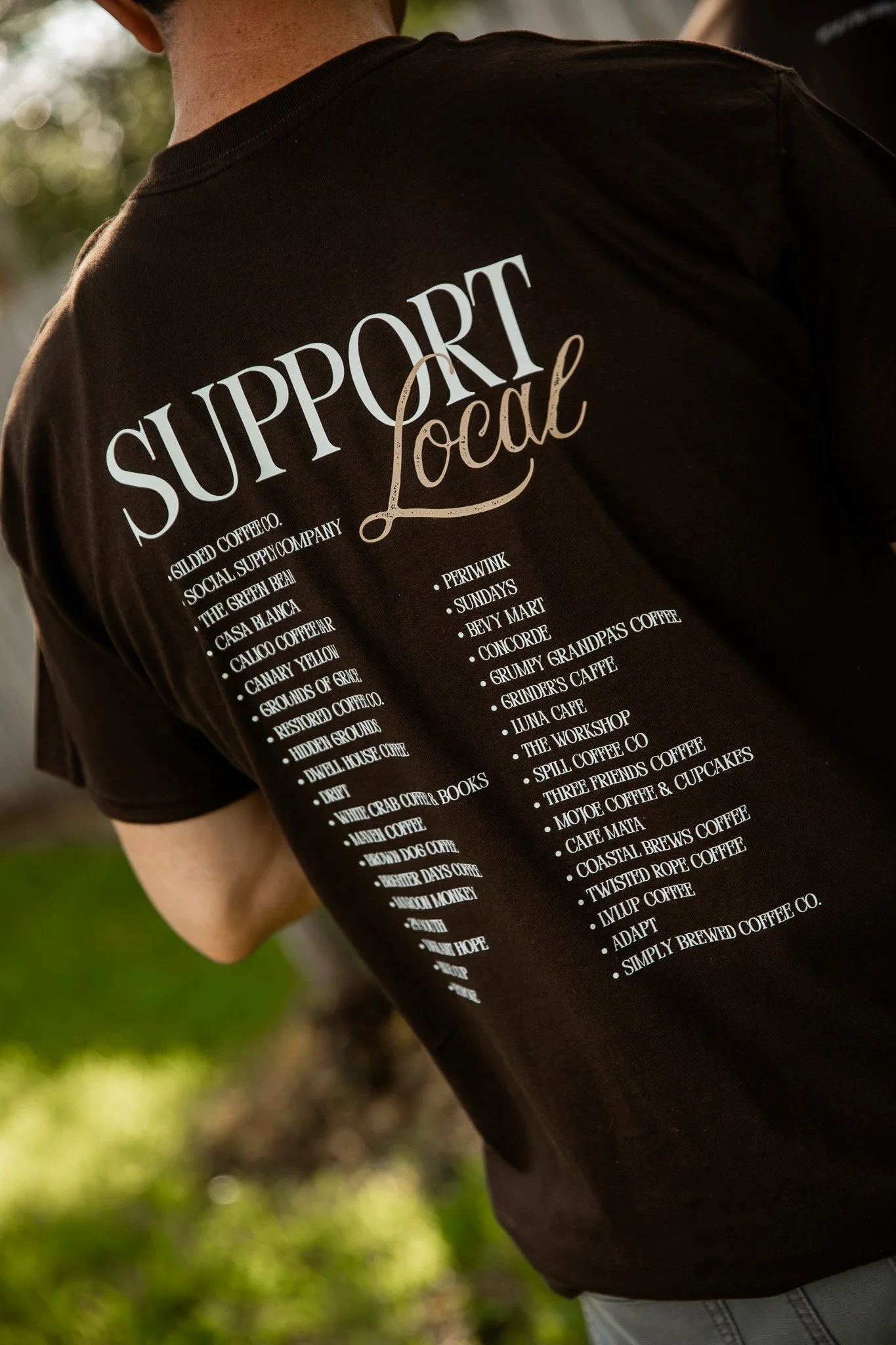 Support Local - Gilded Tshirt
