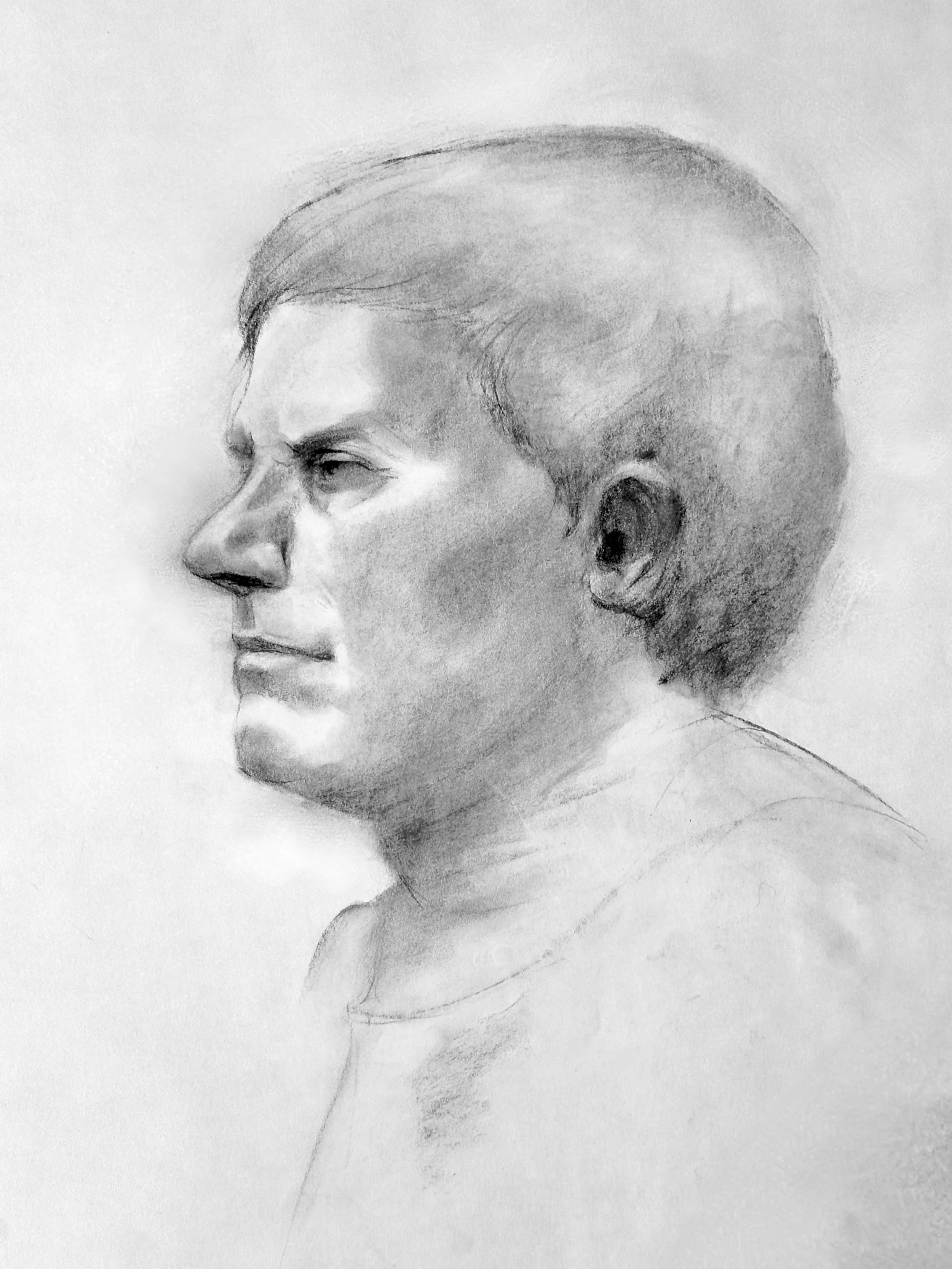 "Untitled"
Charcoal on Paper
2010