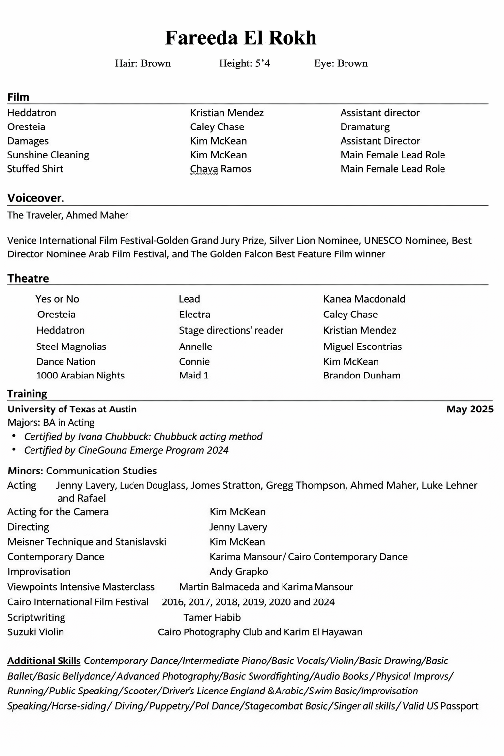 Resume