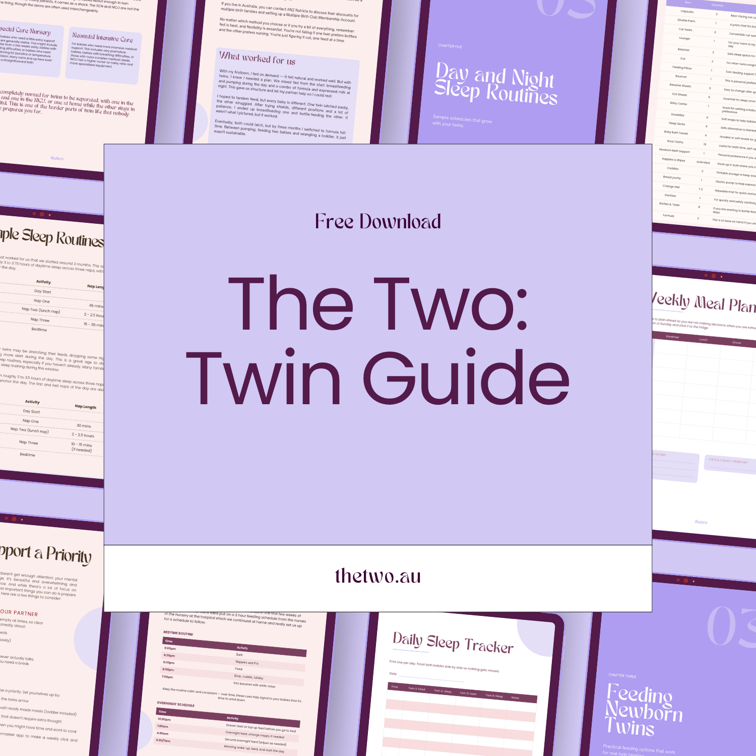 Preparing for Twins: Your Practical Guide to the First 12 Weeks