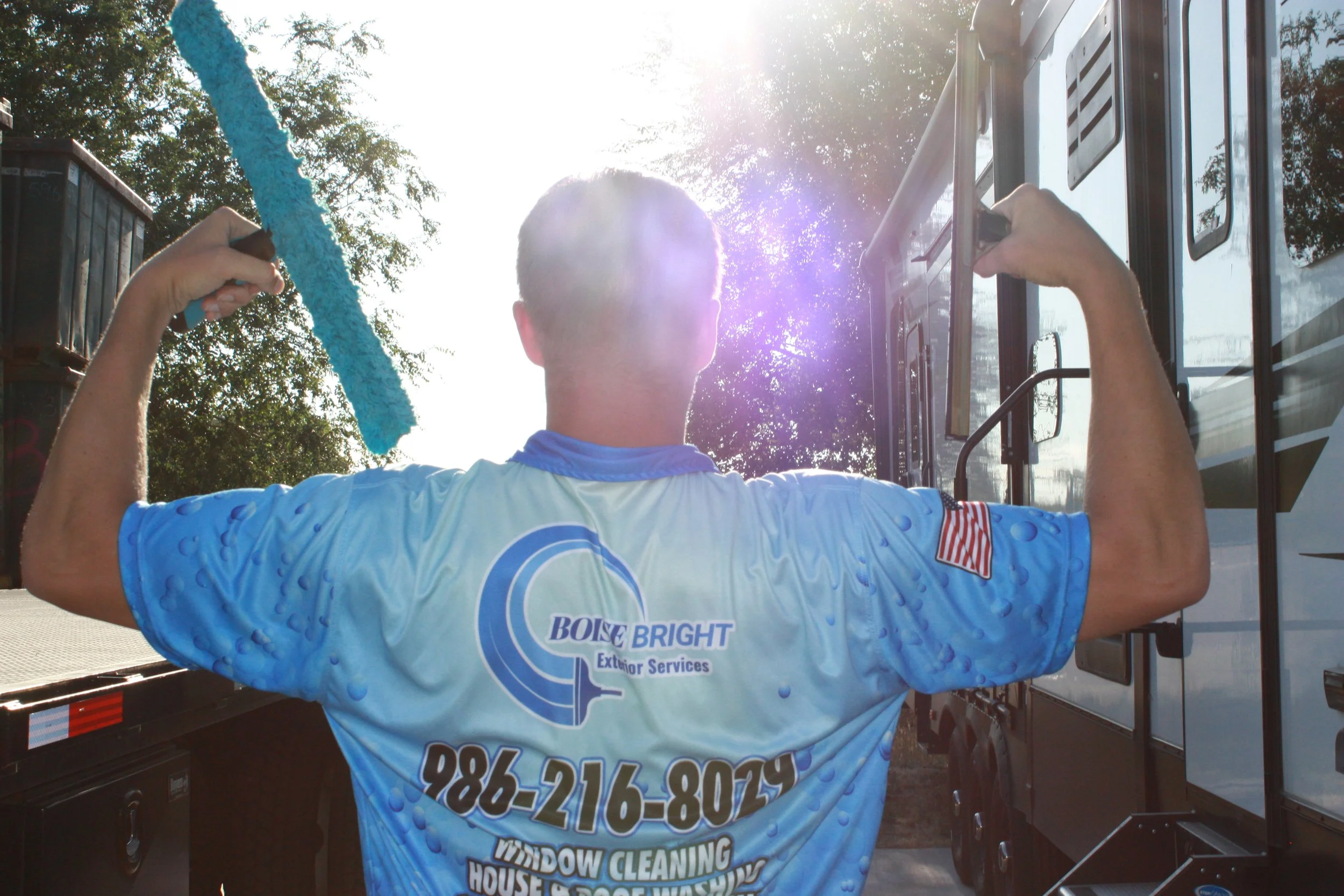 Boise Bright Exterior Services isnt just a window cleaning company. We are a full fledge exterior services from gutter and window cleaning , to house and roof washing, to solar panel cleaning and screen repairs, junk removal and more!
