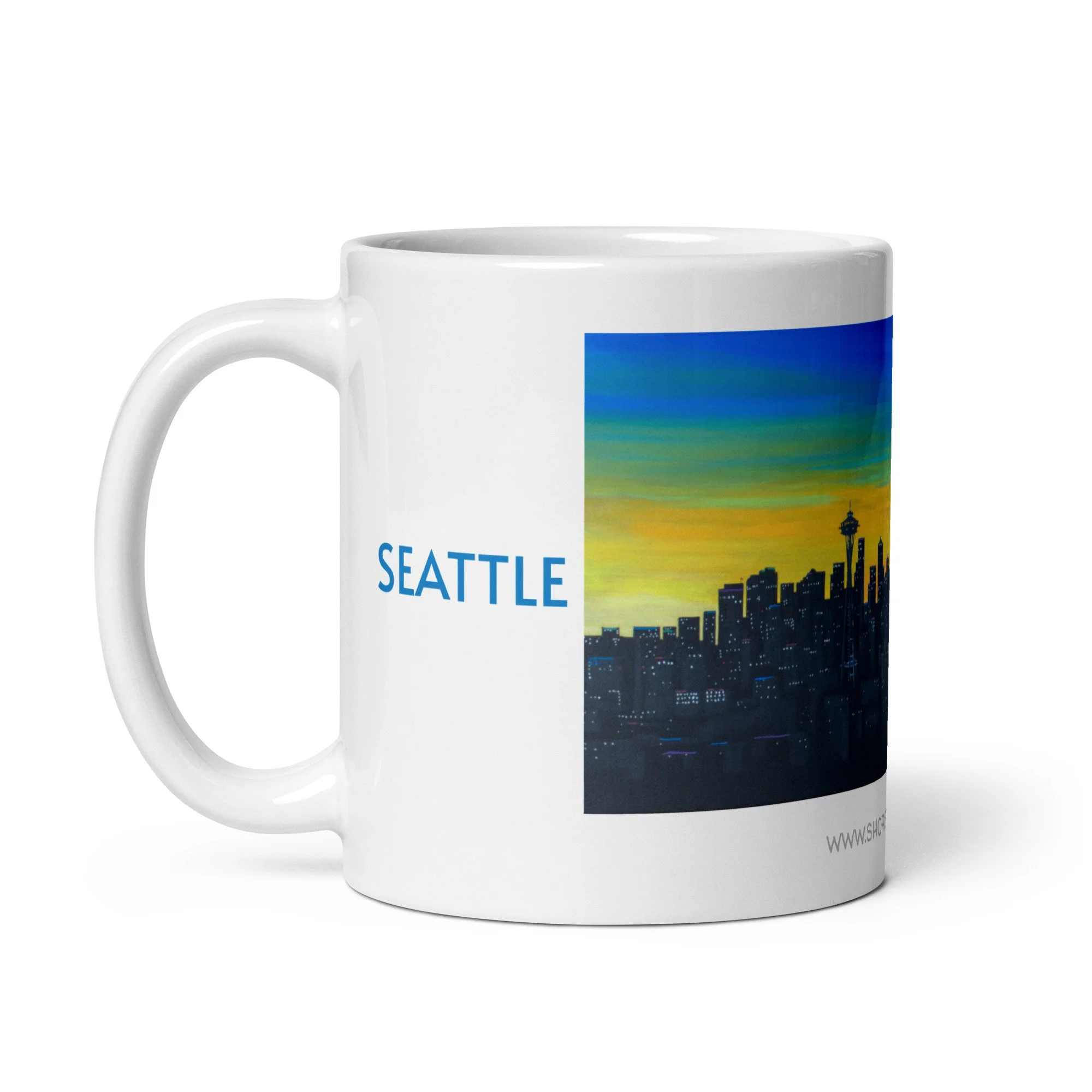 Seattle Sunrise Mugs