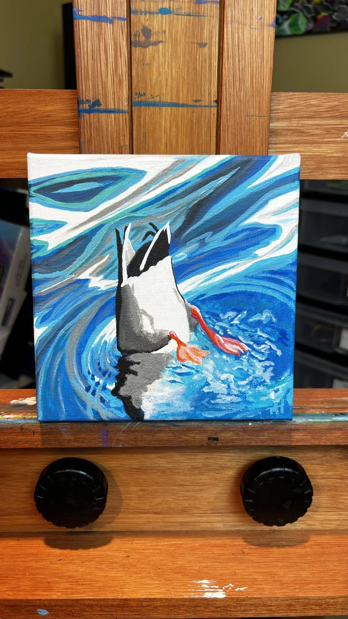 Duck Butt  (6" x 6" x 1.5"D)