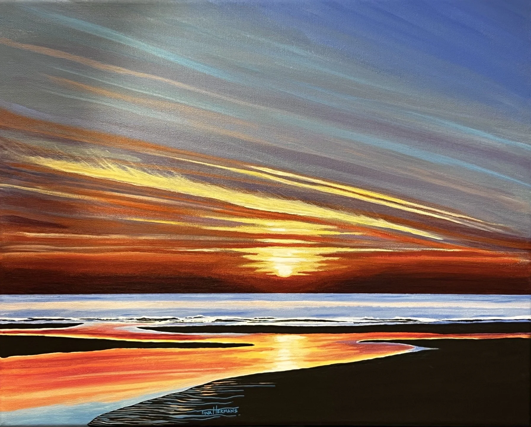 Path of Light (20"W x 16"H x 0.75")