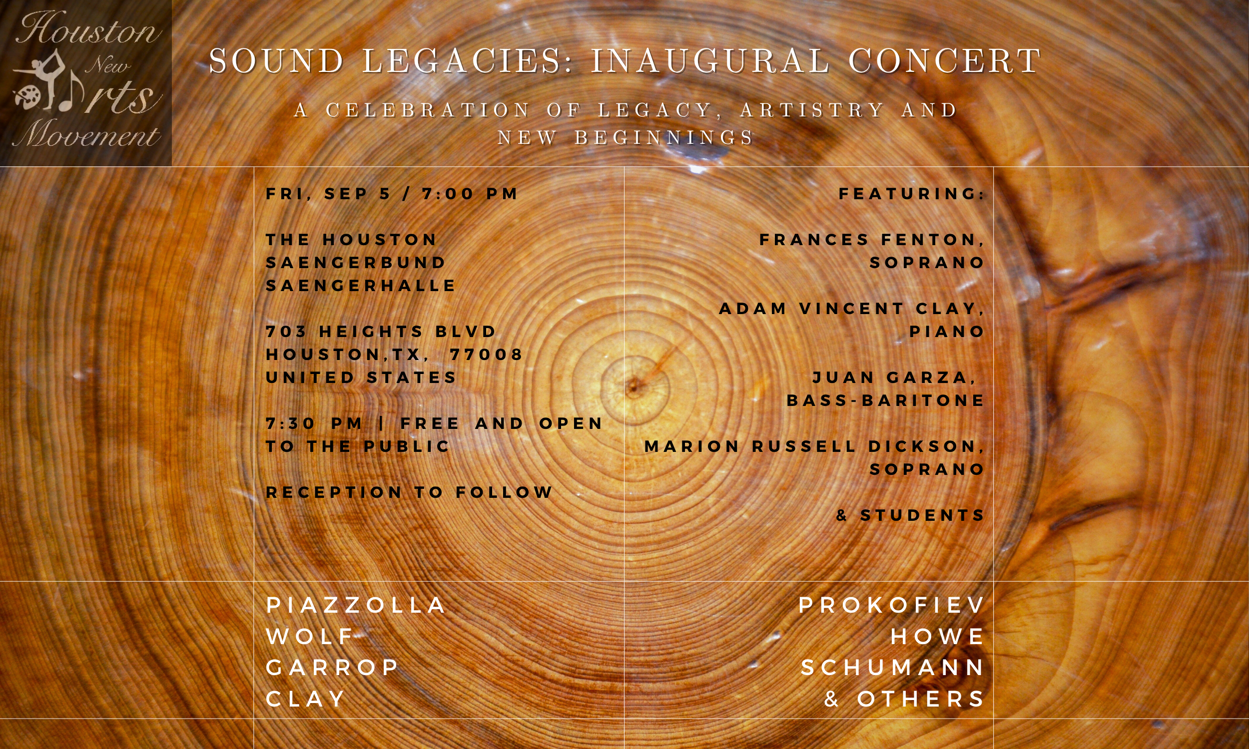 Sound Legacies: Inaugural Concert
