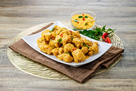 Fried Chicken with Salted Egg